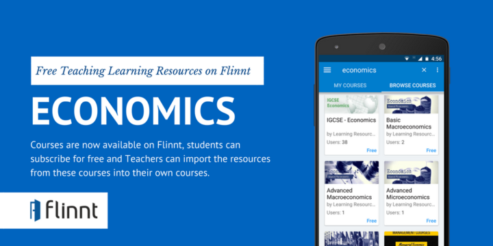 Valuable Learning Resources up for Grabs on Flinnt! This Week: Economics